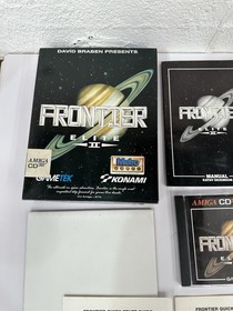 VINTAGE COMMODORE AMIGA CD32 BIG BOX FRONTIER ELITE 2 II METRO CIB GAME