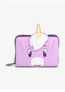 Loungefly Disney Fantasia Pastoral Symphony Zip Mini Geldbörse Einhorn Lila NEU - Bild 1 von 3