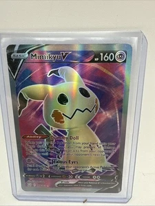 Mimikyu V Pokémon Card 148/163 Swsh05: Battle Styles Holo - Picture 1 of 10