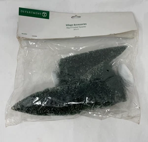 2001 DEPARTMENT 56 VILLAGE ACCESSOIRES #53018 BAG-O-FROSTED TOPIARIES 2ER SET - Bild 1 von 6