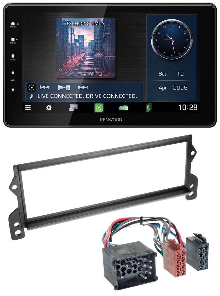 Kenwood MP3 Bluetooth USB DAB Autoradio für Mini (bis 2002, Rundpin) - Bild 1 von 4