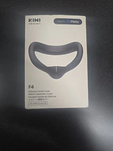Funda facial de silicona Kiwi Design F4 para Meta Quest 3S envío rápido - Imagen 1 de 5