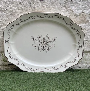 Extra große 20 in Wedgwood Queensware Queens Filigrane Servierplatte Fleischplatte - Bild 1 von 9