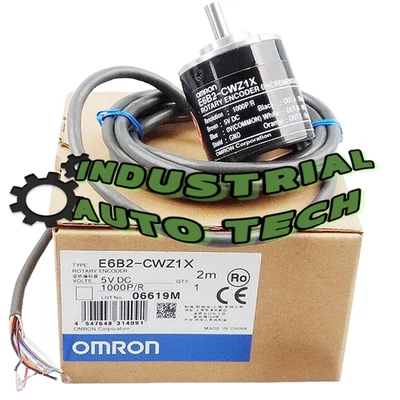 1PCS Brand New OMRON E6B2-CWZ1X 1000p/r Incremental Rotary Encoder Fast Shipping - Image 1 of 2