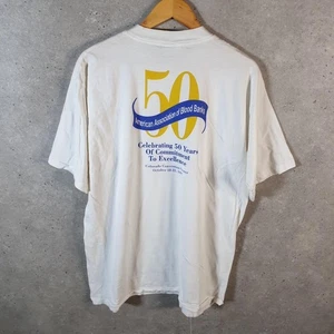 Vintage Allsport 1997 Colorado Blood Bank Single Stitch T-Shirt Herren XL weiß - Bild 1 von 7