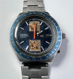 Reloj cronógrafo automático vintage para hombre KAKUME 21 joyas SEIKO 6138-0030 - Imagen 1 de 11