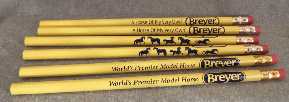 Breyer Horse Pencils New Lot of 6 Great Stocking Stuffers - Image 1 of 1