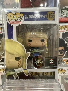 Funko Pop! Black Clover - Charlotte #1155 Chalice Collectibles Glow Chase LE - Picture 1 of 8