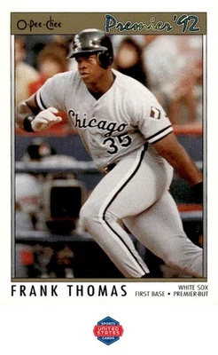 1992 O-Pee-Chee Premier #59 Frank Thomas - Image 1 of 2