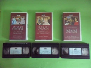 TRILOGIA LA PRINCIPESSA SISSI. CON ROMI SCHNEIDER VHS - Foto 1 di 1