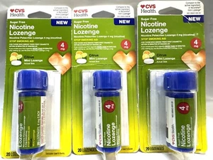 cvs 4mg lozenges sugar free citrus mini 60 total lozenges exp sept 2025 - Picture 1 of 2