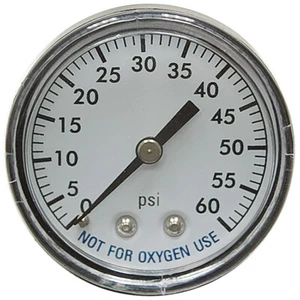 Manometro a secco 60 PSI 2" BM Super Pro 21-1716 - Foto 1 di 1