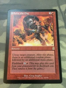mtg Odyssey Seize the Day, Near Mint Condition - Picture 1 of 2