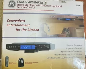 GE Slim Spacemaker Stereo CD Player WIth Remote Control 7-5400 - Open Box READ - Picture 1 of 8
