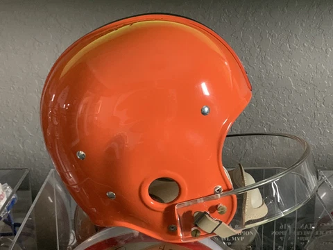 Syracuse Orange Historic Suspension Helmet-Jim Brown Cover