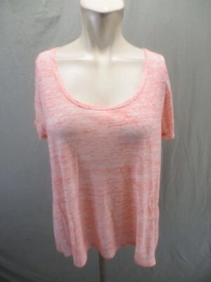 Volcom Talla M Mujer Naranja Algodón Atlético Elastizado Manga Corta Gimnasio Camiseta 957 Foto 1 de 4