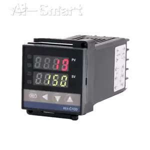 REX-C100 0-999°C Digital PID Temperature controller k Relay Output Thermostat - Picture 1 of 8