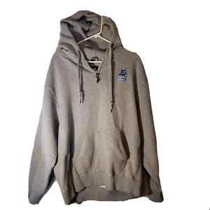 Vintage White Bear Clothing Co Captain Clean Hooded Sweatshirt size L Rare - Picture 1 of 12