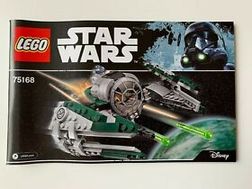 LEGO 75168 - Star Wars - Yoda's Jedi Starfighter - Instructions Manual ONLY!