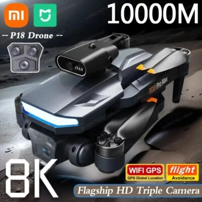 Xiaomi Mijia P18 RC Drone 8K HD Professinal GPS PREVEZIONE DEGLI OSTACOLI 10000M - Immagine 1 di 4
