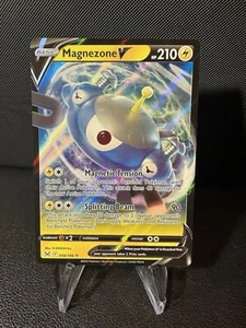 Pokémon Magnezone V Espada y Escudo Origen Perdido 056/196 Holo Ultra Raro Casi Nuevo - Imagen 1 de 2