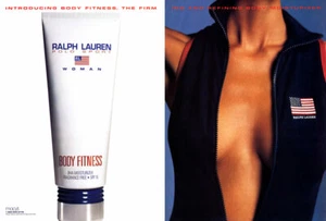 1997 Ralph Lauren Polo Body Fitness 2-page MAGAZINE AD - Picture 1 of 1