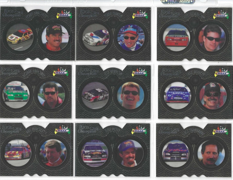 *1998 Maxx FOCUS ON A CHAMPION-DIE-CUT CEL # FC 3 Dale Earnhardt-1 CARD ONLY!* - Image 1 of 4