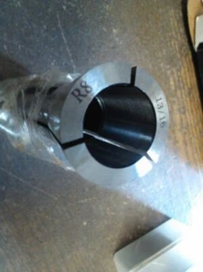 .8125" 13/16" R8 Round Collet - Bild 1 von 1