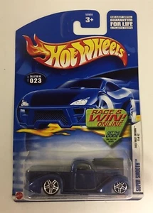 Hot Wheels Blue Super Smooth Die-Cast Metal Pickup Truck NOS - Picture 1 of 6