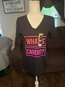 Camisa de entrenamiento Athletic Works para mujer M(8-10) manga corta ejercicio gimnasio - Imagen 1 de 3