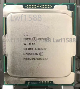 Intel Xeon W-2195 18-Core 24.75MB LGA2066 SR3RX 2.3GHz CPU processor w-2195 - Photo 1/1