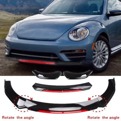 For VW Volkswagen Beetle Front Bumper Lip /Spoiler Splitter Body Kit - Image 1 of 4