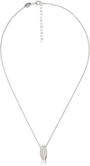 Fossil Collier Damenkette 925 Sterling Silber mit Zirkonia JFS00038040 NEU 89€ - Bild 1 von 4