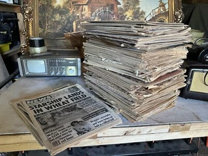 Vintage National Enquirer Examiner Weekly World News Tabloid Magazine Lot Elvis - Picture 1 of 22
