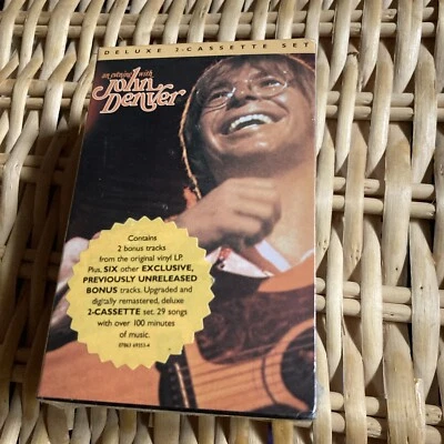 New Evening With John Denver Deluxe Cassette From Original Vinyl LP Bonus Track - Image 1 of 4