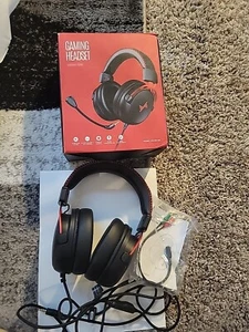 Calmbee CB-GH100 Gaming Headset - Schwarz/Rot - Bild 1 von 3