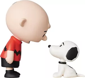 Pre-painted figure. UDF PEANUTS Series 9 CHARLIE BROWN & SNOOPY 50's,MEDICOM TOY - Picture 1 of 1