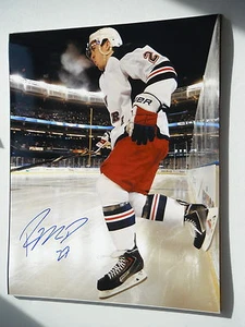 NEW YORK RANGERS RYAN MCDONAGH SIGNED TAKING ICE 11X14 - Picture 1 of 1