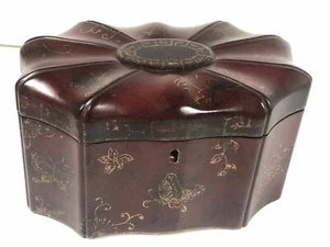 Bombay Company Jewelry Box Hope Chest Butterfly Design - Picture 1 of 12