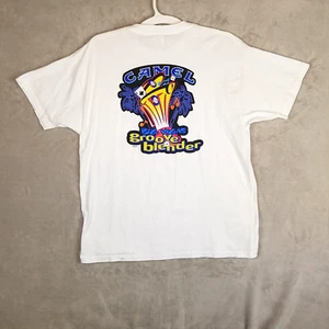 Vintage 1996 90s Camel Cigarettes Big Vegas Groove Blender T Shirt Mens size XL - Picture 1 of 8