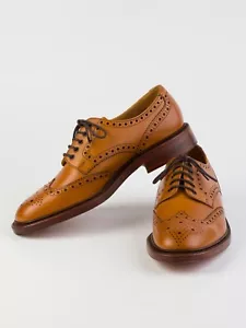 Loake Schuhmacher Chester Brogue hellbraun UK Größe 9 - Bild 1 von 3