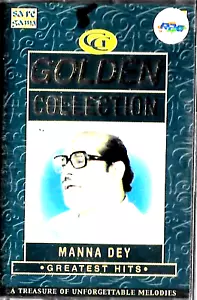 Golden Collection - Manna Dey Größte Hit- Brandneu Sare Gama Audio Kassette - Picture 1 of 2