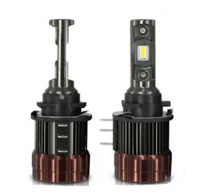 LED H15 Ampoules Feux de jour et route pour Alfa Romeo Stelvio Blanc 6000K - Picture 1 of 1