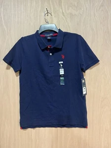 U.S. Polo Assn. Boys Navy Blue Polo Shirt Size XL - Picture 1 of 11