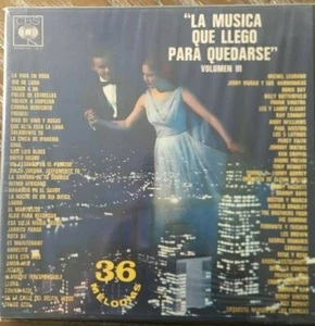 LA MUSICA QUE LLEGO PARA QUEDARSE VOL III BY VARIOUS 3 X LP MEXICAN STILL SEALED - Picture 1 of 2