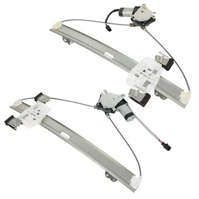 Par de reguladores de ventana extendida traseros para Ford F-150 2005-2014 potencia con motor Foto 1 de 4