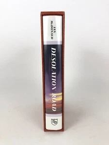 Desolation Road Signed Ltd Ed Ian McDonald Drunken Dragon 1990 HC DJ slipcase NF - Picture 1 of 11
