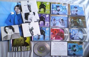 David Bowie Hours 9CD Bundle. Complete 1999/2000 CD Set EX/NM Post cards Rare - Picture 1 of 11