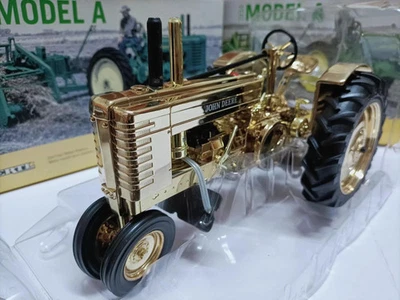 ERTL 1:16 John Deere 1934 da collezione-75th Anniversary Model A-Tractor- Gol... - Immagine 1 di 4