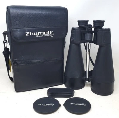 Zhumell 20X80 Giant Astronomical Binoculars w/ Case - (MISSING MOUNT ADAPTER) - Image 1 of 4